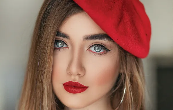 Look, girl, face, photo, arrows, makeup, lips, Pagani Ali