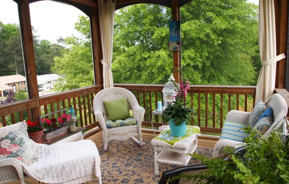 Picture design, style, home, interior, chair, terrace