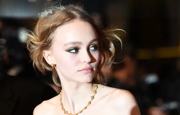 Look, pose, model, makeup, actress, Lily-Rose Depp, Lily-Rose Depp
