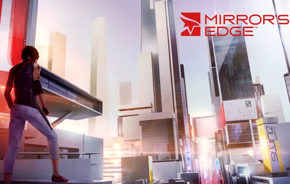 The city, building, game, DICE, Faith, Mirrors Edge, Mirrors Edge 2