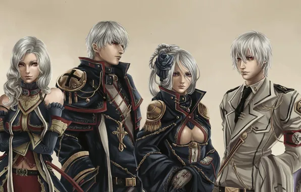 Background, girls, art, guys, DanteWontDie