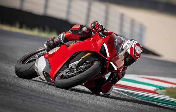 Red, Race, Ducati, Speed, Track, Superbike, Panigale, 2017