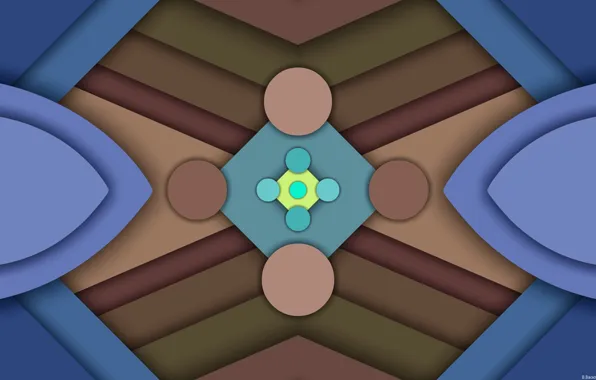 Circles, triangles, layers