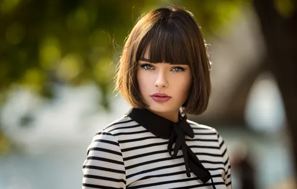 Look, girl, face, jacket, Marie, Lods Franck