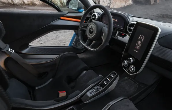 McLaren, Senna, car interior, McLaren Senna