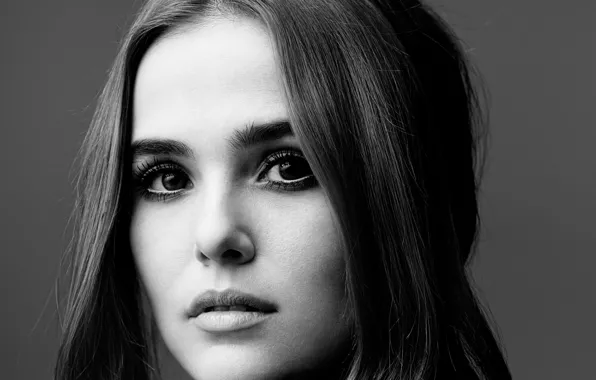 Picture actress, brunette, Zoey Deutch