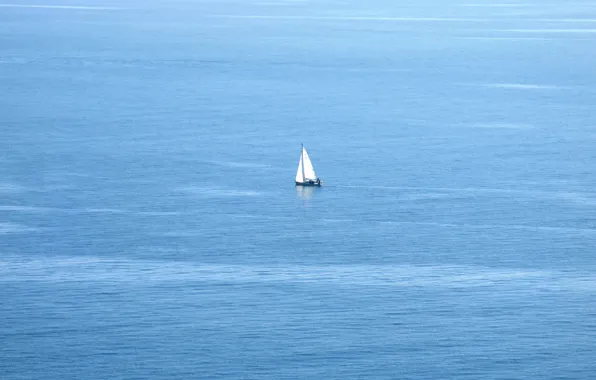 Sail, Crimea, the black sea