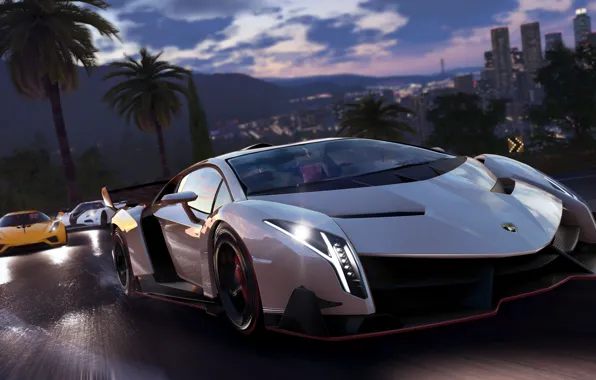 Lamborghini, game, Ubisoft, Veneno, The Crew 2