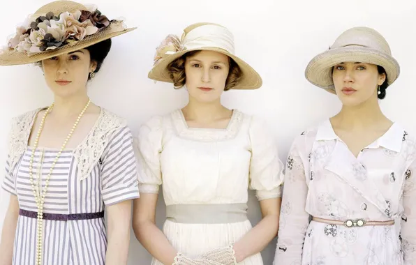 Actress, the series, characters, Downton Abbey, Michelle Dockery, Edith Crawley, Sybil Crawley, Mary Crowley