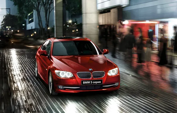 Picture the city, bmw, 3 series, BMW