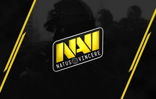 Strip, logo, black background, special forces, counter-strike, csgo, Navi, navi