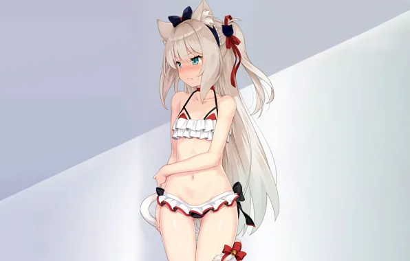 Girl, sexy, cleavage, long hair, boobs, anime, beautiful, pretty