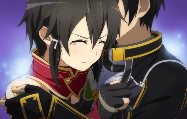 Anime, art, Sword art online, Sword Art Online, Kirito