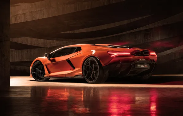 Lamborghini, supercar, supercar, hybrid, lambo, new, back, Lamborghini