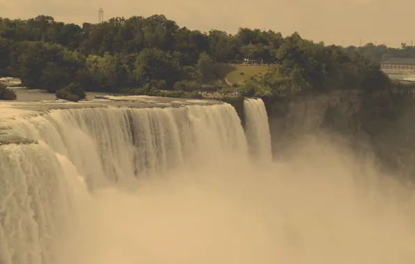Water, nature, stream, Niagara falls