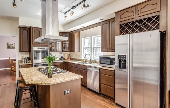 Picture design, refrigerator, kitchen