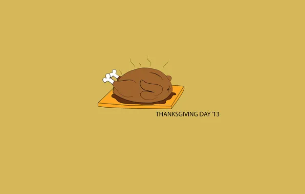 Minimalism, Turkey, delbegetey, thanksgiving