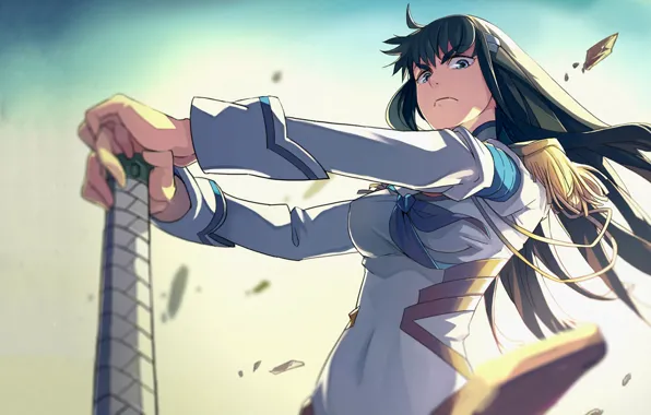 Look, Anime, Kiryuu's Satsuki, Kill-la-Kill, handle.