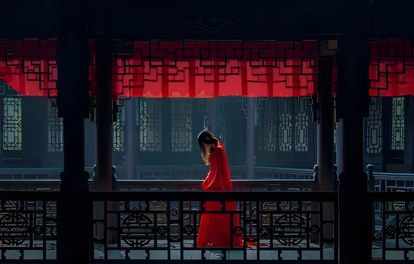 Girl, Palace, Chinese style