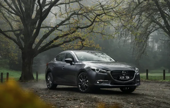 Grey, Mazda, Cars, Sedan, 2016, Metallic, SP25, Astina