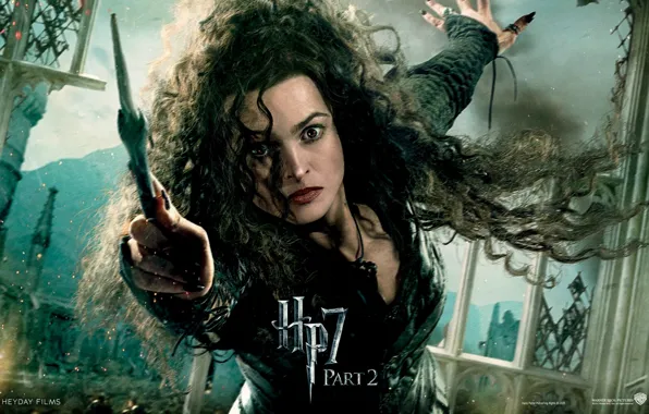 Helena Bonham Carter, harry potter and the deathly hallows part 2, Helena Bonham Carter, Bellatrix …