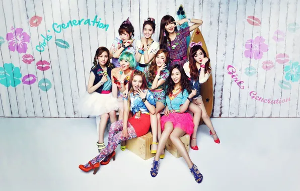 Picture music, girls, Asian girls, SNSD, Girls Generation, South Korea, K-Pop