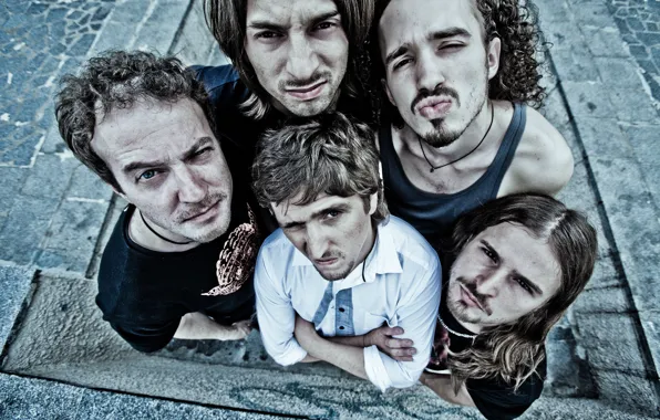 Picture Alexander Zarankin, Sergey Kivin, Enimal Jazz, Alexander "Mihalych" Krasovitsky, Animal Jazz, Eugene "Johnson" Ryakhovsky, Animal …