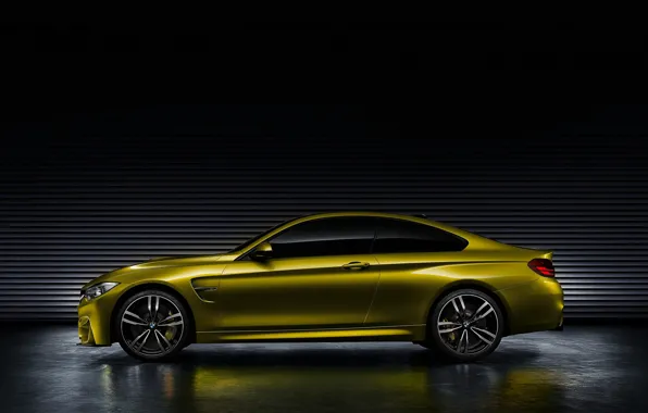Picture Concept, BMW, BMW, Coupe, Golden