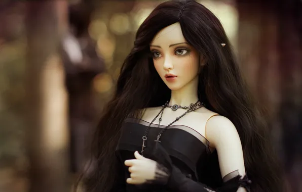 Hair, elf, doll