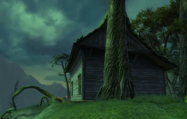 Wallpaper house, tree, Rift images for desktop, section игры - download