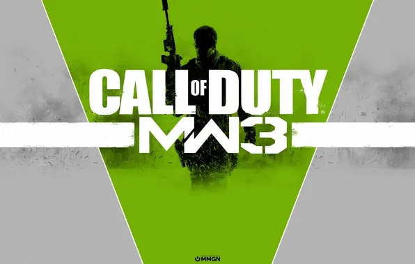 Picture soldiers, call of duty, rifle, modern warfare 3, game of the year