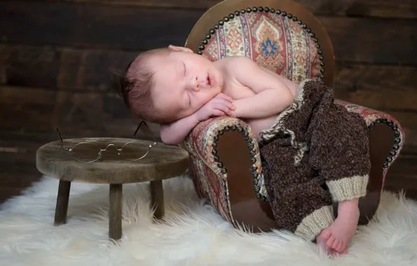 Glasses, child, baby