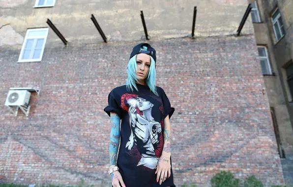 Girl, photo, model, tattoo, Bantik Sized, Georg Khrapov