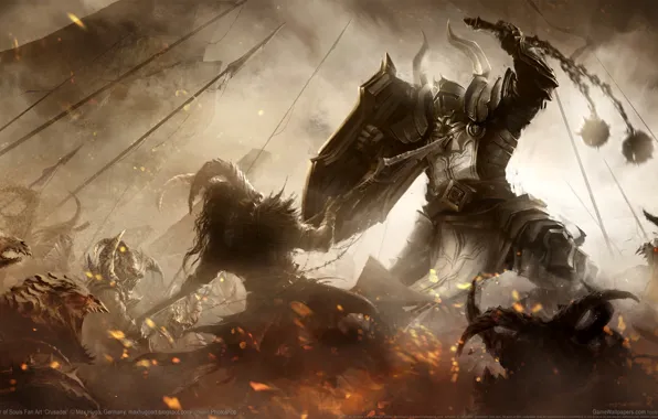 Picture art, fan, Diablo3, reaper o fsouls
