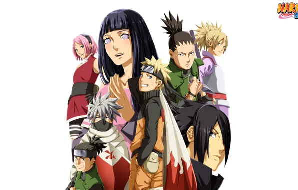 Naruto Uzumaki Sasuke Uchiha Kakashi Hatake Hinata Hyuga Temari