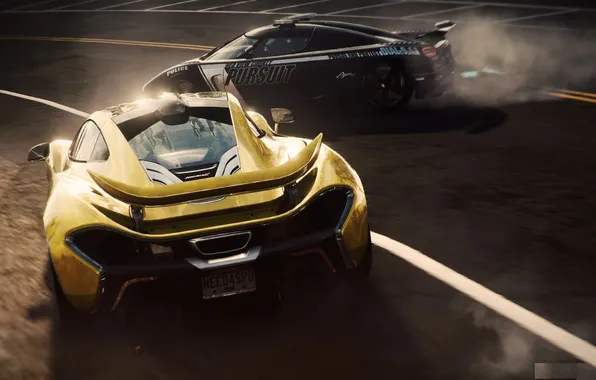 Race, Koenigsegg, supercars, McLaren P1, Need for Speed Rivals, skid.daroga