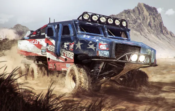 Picture art, Nick Foreman, RG-33 Trophy Truck