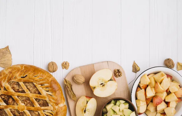 Apples, Charlotte, Pie