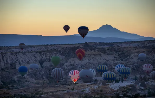 Balls, sport, cappadocce