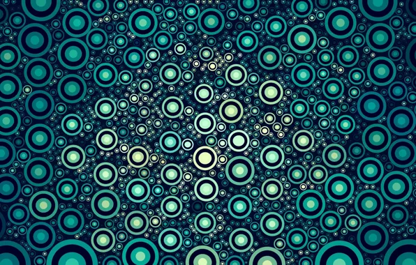 Circles, design, abstraction, background, texture