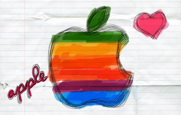 Picture figure, apple, mac