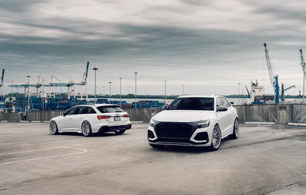 Audi, City, White, RS6, RSQ8