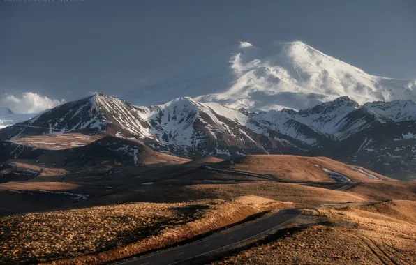 The sky, landscape, mountains, nature, Kabardino-Balkaria, Anton Rostov