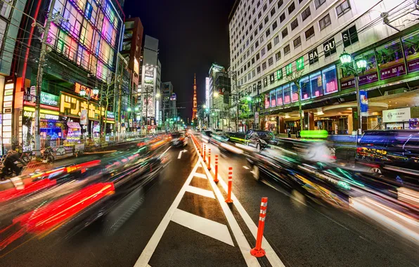 Picture Japan, Tokyo, Tokyo, Japan, night, Trey Ratcliff