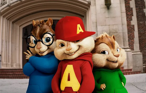 Picture the film, tale, Alvin and the chipmunks