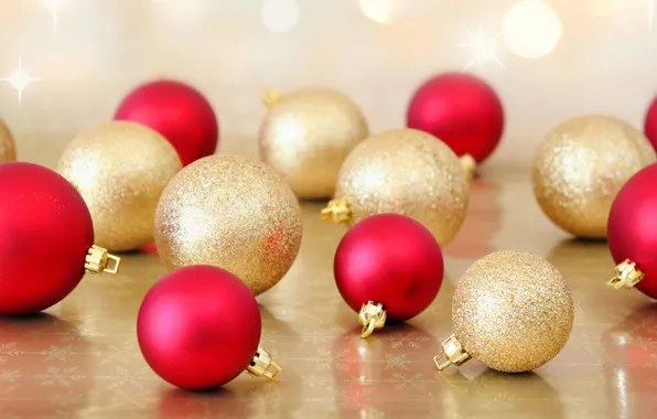 Balls, holiday, balls, new year, Christmas, red, christmas, new year