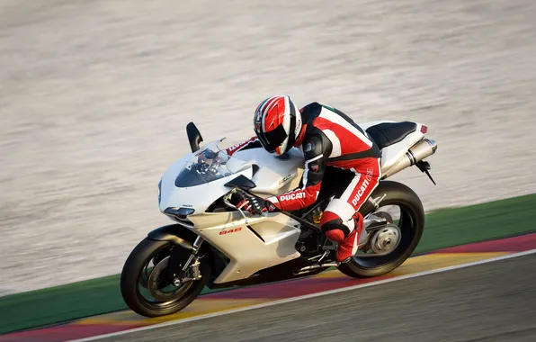 Picture speed, blur, track, racer, ducatti