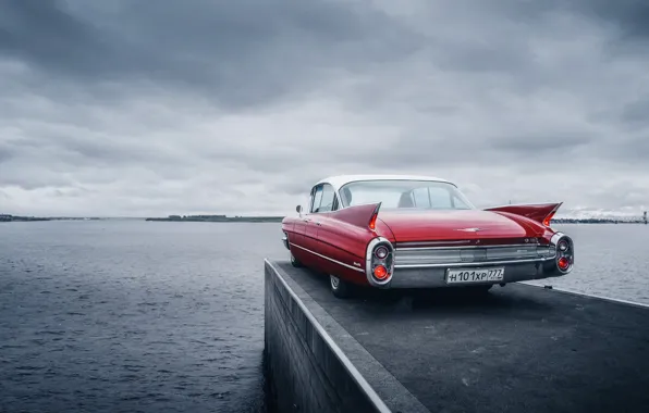 Cadillac, Auto, Retro, Machine, Art, Deville, Transport & Vehicles, by Rodion Yushmanov