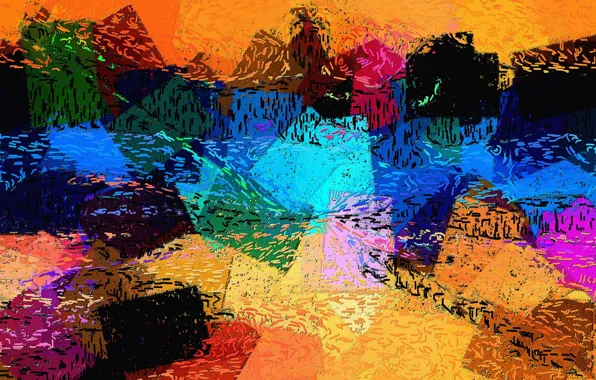 Abstraction, color, form