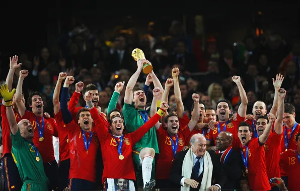 Football, Spain, Cup, world Cup 2010, Spain